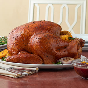 Free Range Whole Turkey (16-18 lb,Frozen), 1 count