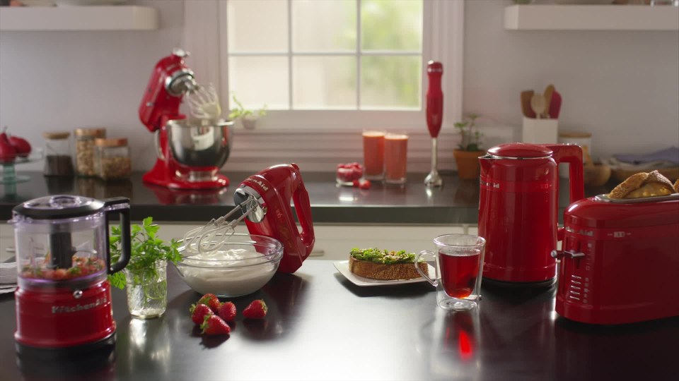 KitchenAid® 100 Year Limited Edition Queen of Hearts 7Speed Hand Mixer