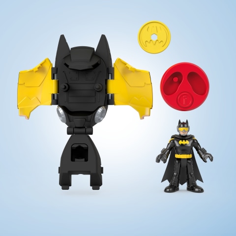 Imaginext Head Shifters Batman Batwing Vehicle Set | Mattel