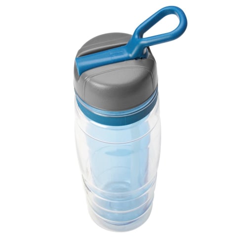 Alpha Kappa Alpha AKA 750ml Plastic Water Bottle with Flip Straw