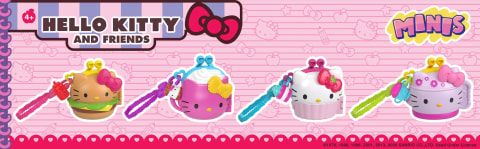 Hello kitty and friends minis cocoa campsite playset