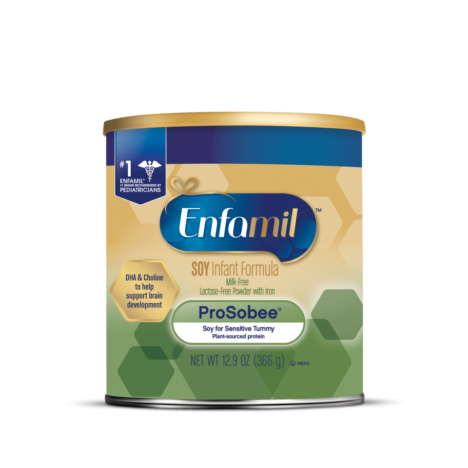 Enfamil ProSobee DairyFree Powder Baby Formula, 12.9 oz Can Walmart