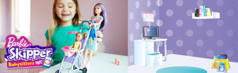 radium Pittig account Barbie Skipper Babysitters Inc. Doll FJB00 | Mattel