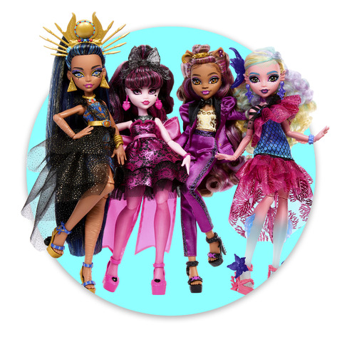 Monster High Cleo De Nile Monster Ball Doll, Dolls