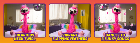 pets alive frankie the funky flamingo