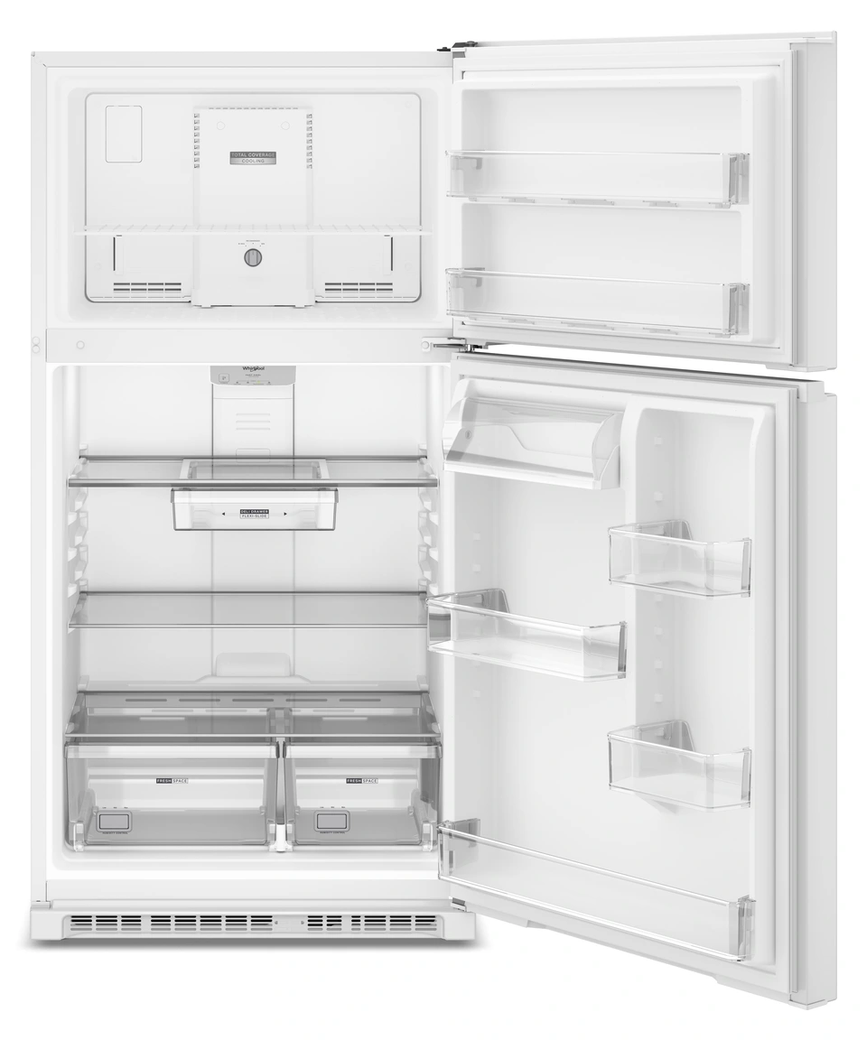 Whirlpool - WRTX3021TW - Whirlpool® 32.8-inch Wide Top Freezer