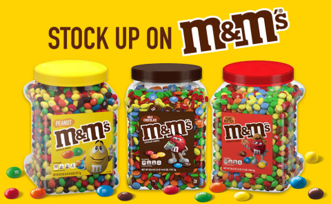 M&M’S candy, chocolate candy, bulk candy