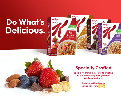 Kellogg's Special K Original Multi-Grain Touch of Cinnamon Protein Cold  Breakfast Cereal, 13.3 oz - Fairway