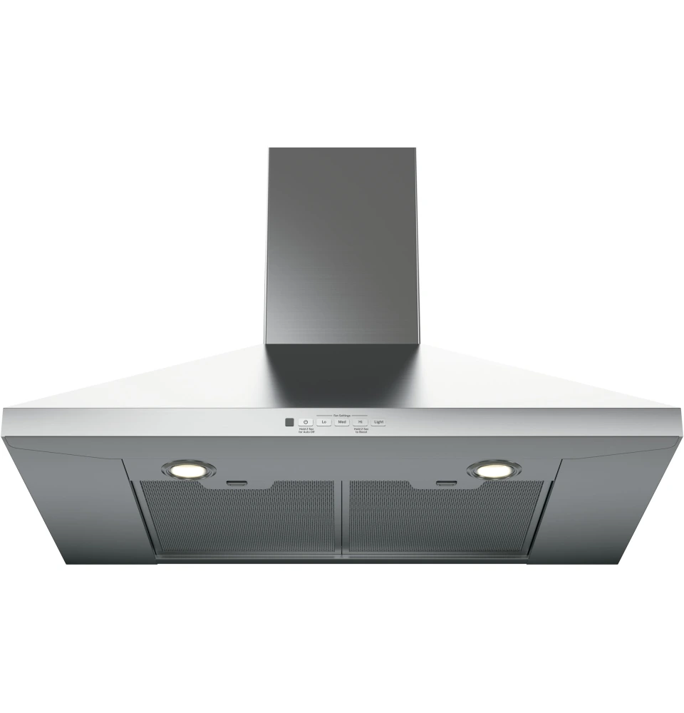 GE Wall-Mount Pyramid Chimney Hood - Thumbnail 5