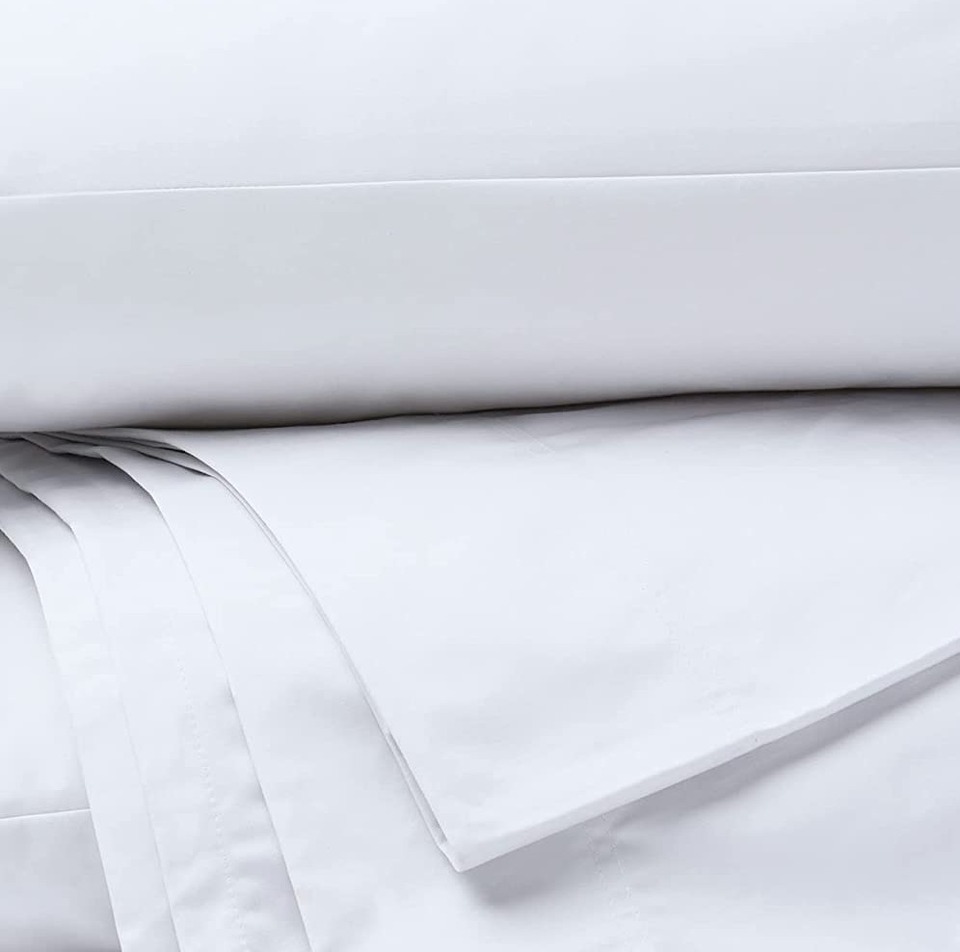 thumbnail video image 2 of Bedsheet Set – Organic Cotton Percale Queen Bedding, 4-Piece Lightweight, Breathable, Soft & Cooling Sheets, White, By Purity Home, 2 of 9