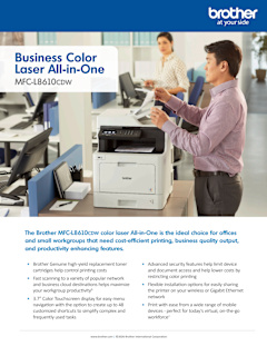 MFC-L8610CDW Business Wireless Color Laser All-in-One Printer