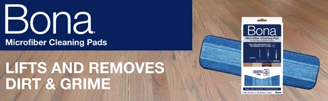 Bona Microfiber reusable cleaning pad for mops