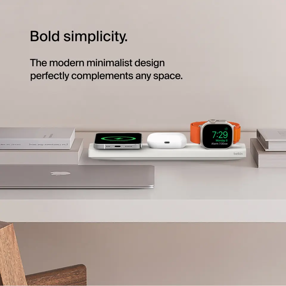 Belkin BoostCharge Pro 3-in-1 Wireless Charger with MagSafe