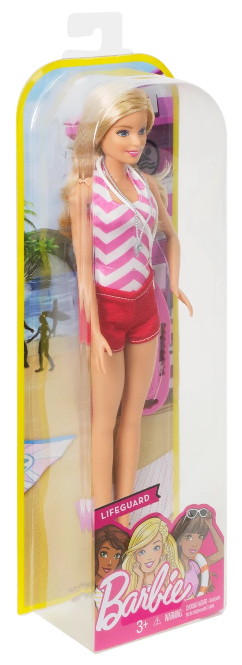 Barbie Career Lifeguard Swim Rescue Doll - Walmart.com