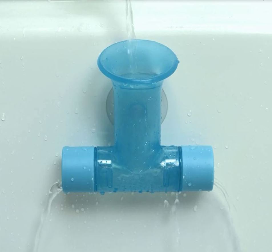 building bath pipes toy set