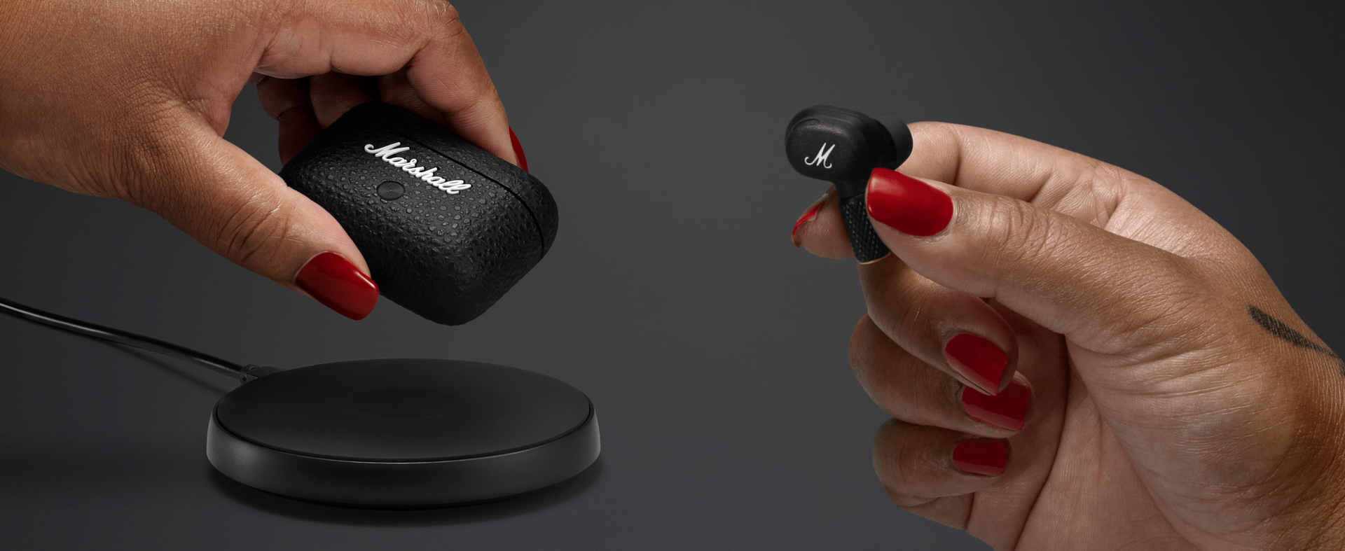 Marshall Motif II ANC True Wireless Earbuds | Shop Now Marshall Motif II ANC True Wireless Earbuds | Shop Now