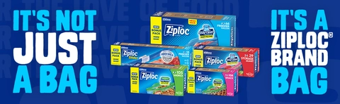 シュガリミット２袋セット Ziploc Two Gallon Freezer Bags for Food Storage and Meal Prep