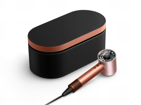 Special edition Dyson Supersonic Nural™ hair dryer in Amber silk color