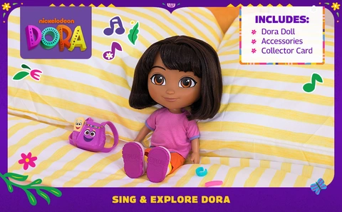 Dora Sing and Explore Doll | The Entertainer