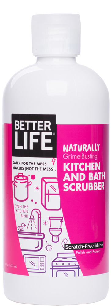 Natural Cleansing Scrubber Even The Kitchen Sink 16 Oz By Better Life, Shop Natural Cleansing Scrubber Even The Kitchen Sink 16 Oz By Better Life  Online