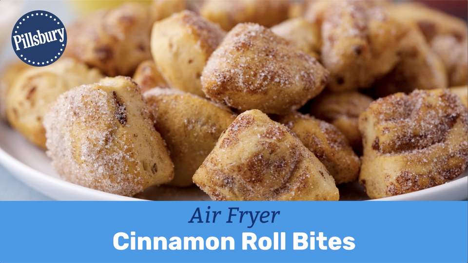 thumbnail video image 2 of Pillsbury Cinnamon Rolls with Original Icing, Canned Pastry Dough, Value 2-Pack, 16 Rolls, 2 of 16