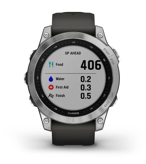 【中古】Garmin Fenix7 Silver / Graphite fenix 7, Silver with Graphite Band - Walmart.com