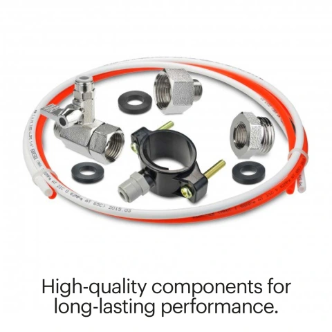 High-quality components for long-lasting performance. 
