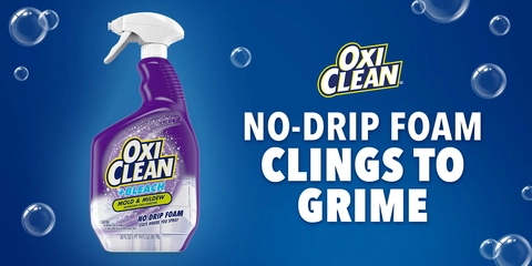 Bottle of OxiClean No Drip Foam