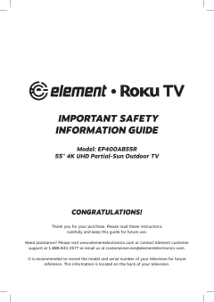 Element Outdoor Roku TV review