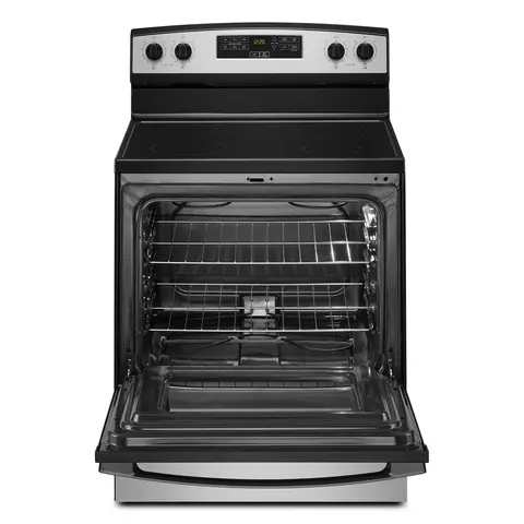 Amana 30 Stainless Steel Freestanding Electric Range Downeast Home Appliance Center Portland ME