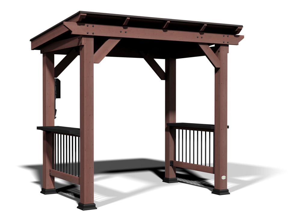 Saxony Grill Gazebo – Backyard Discovery