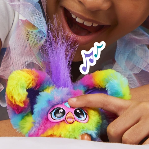 Furby Mini Plush Toy Friend Ray-Vee 2.5 Figure for Boys