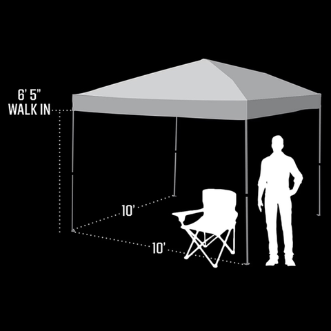 DSG 10'x10' Quick Lift Straight Leg Canopy | Dick's Sporting Goods