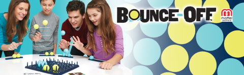  Mattel Games Bounce-Off Duel 2-Player Game for Kids