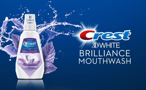 Crest 3D White Brilliance Mouthwash - Thumbnail 4