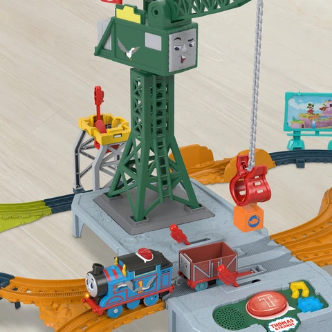 Cranky on sale tower crane thomas and friends. Thomas the train trackmaster