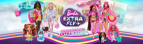 Barbie Extra Minis Travel Doll with Safari Fashion, Barbie Extra Fly Small  Doll, Animal-Print Outfit with Accessories