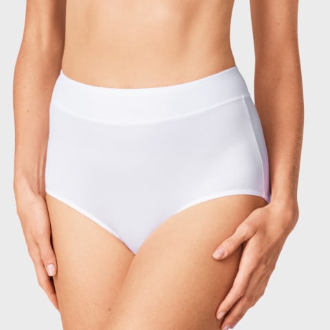 Warners Womens No Pinching. No Problems. V-Front Hipster Panty # 5638 :  : Clothing, Shoes & Accessories