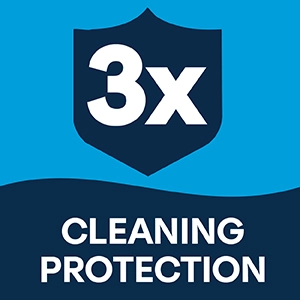 Cottonelle wet wipes have 3x cleaning protection