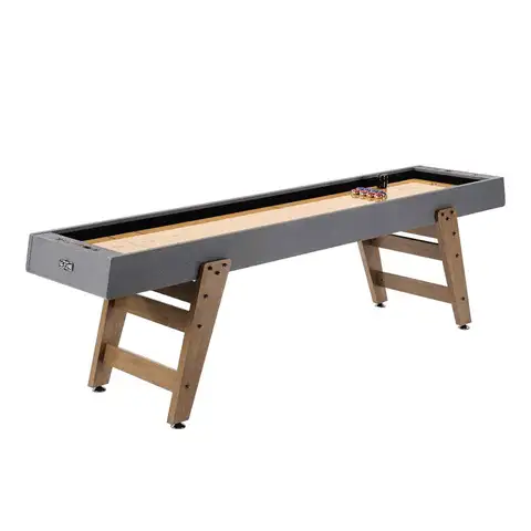 Hall of Games 9ft Shuffleboard Table - Resistant Playfield