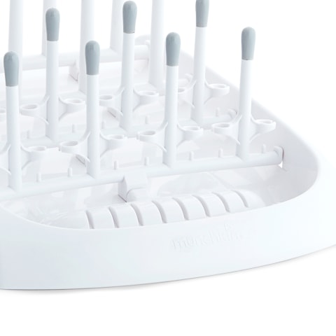 Munchkin Drying Rack for Baby Bottles and Accessories, White