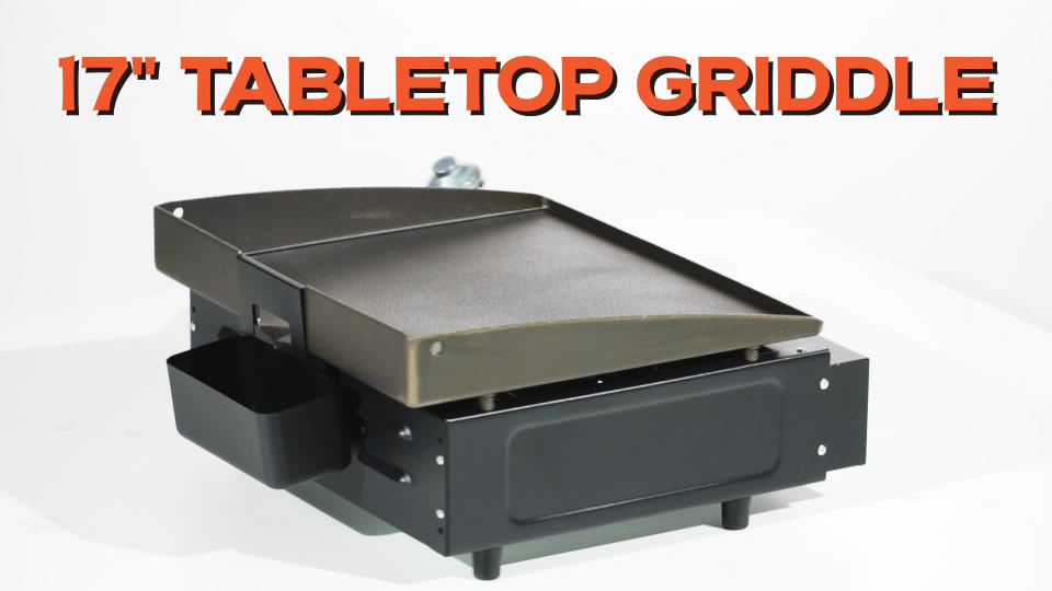 Blackstone Adventure Ready Single Burner 17" Tabletop Propane Griddle