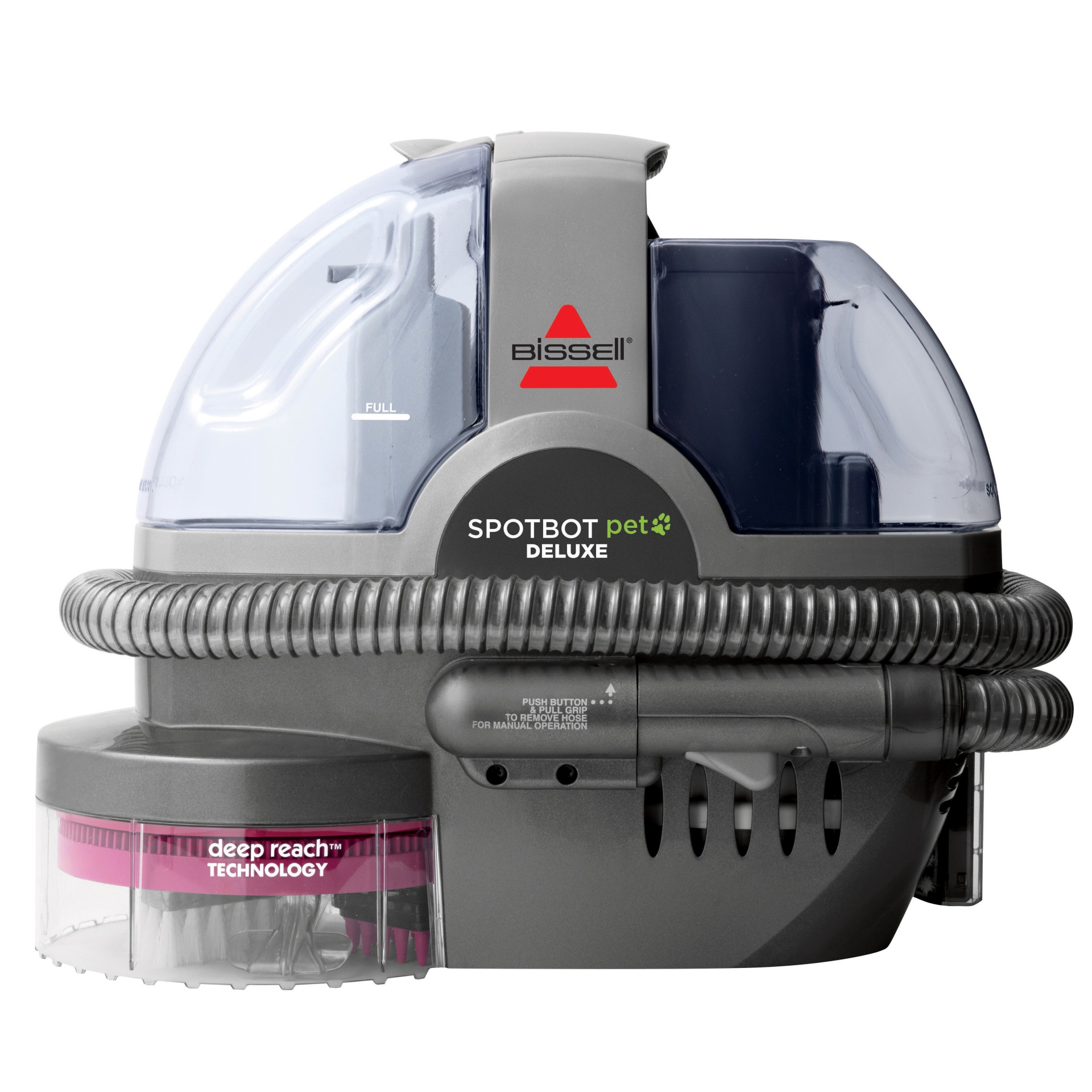 Bissell Spotbot 33n84 Pet Deluxe Portable Carpet Cleaner In Silver Bed Bath Beyond