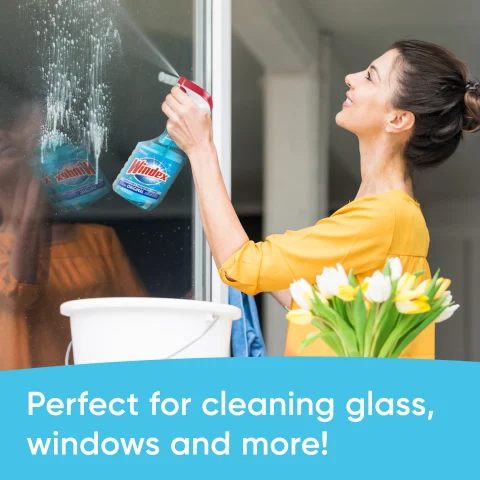 Perfect for cleaning glass, windows and more!