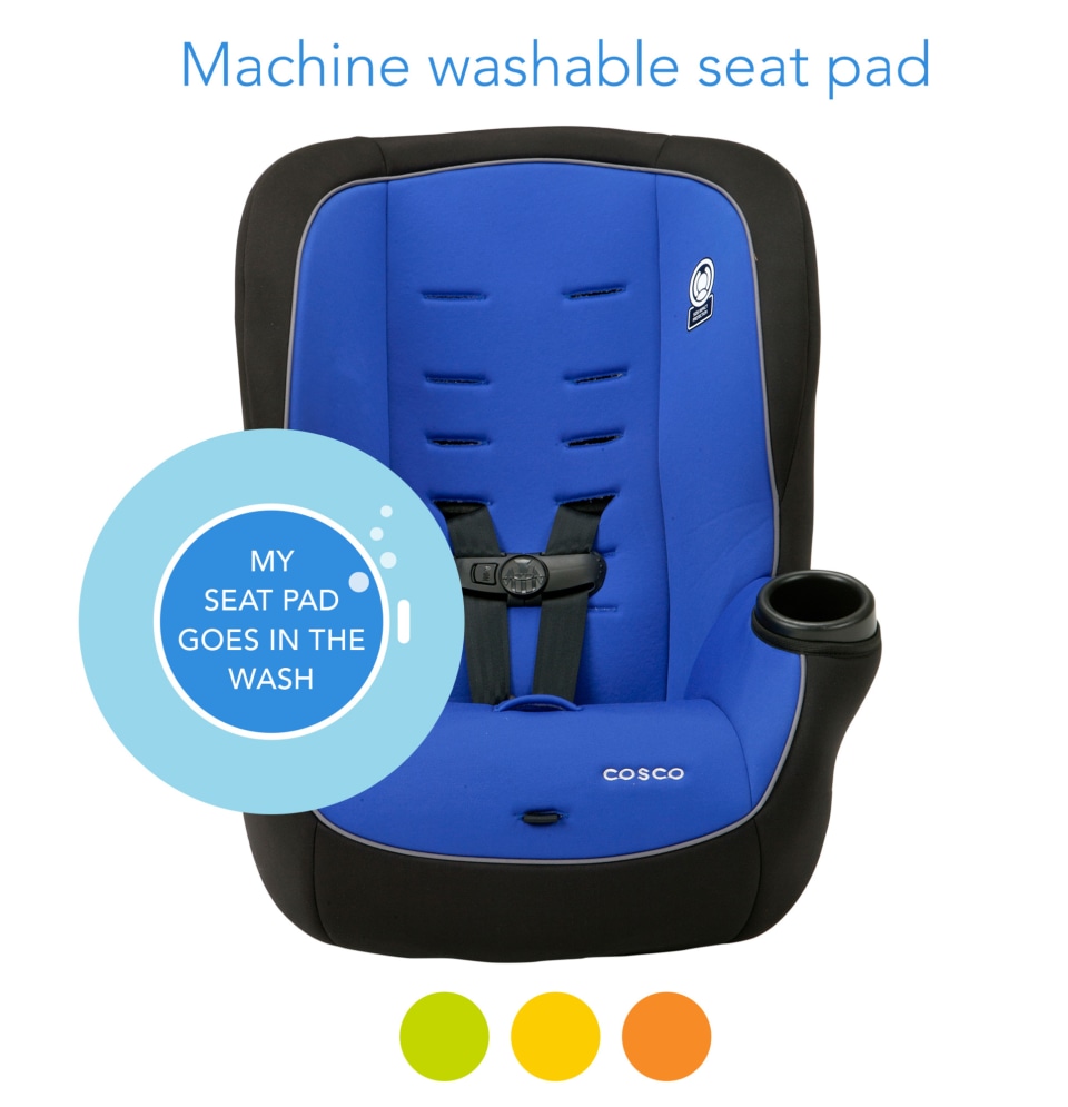 costco red and black car seat