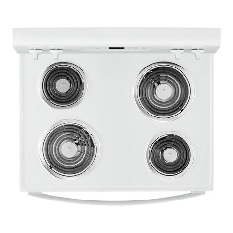 Whirlpool® 30 4.8 cu.ft. White Electric Range (Coil Top) at Menards®