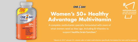 one a day women&#39;s 50+ healthy advantage multivitamin