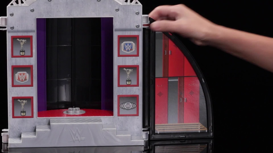 thumbnail video image 2 of WWE Superstars Ultimate Entrance Playset, 2 of 9