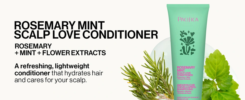 pacifica beauty rosemary love conditioner hair growth romero para la cada crecimiento oil mint champu del cabello pacifica's scalp deep cleans purifies