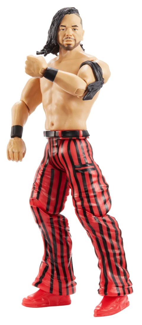 WWE Wrestling Series 81 Shinsuke Nakamura Action Figure (Blue Gear